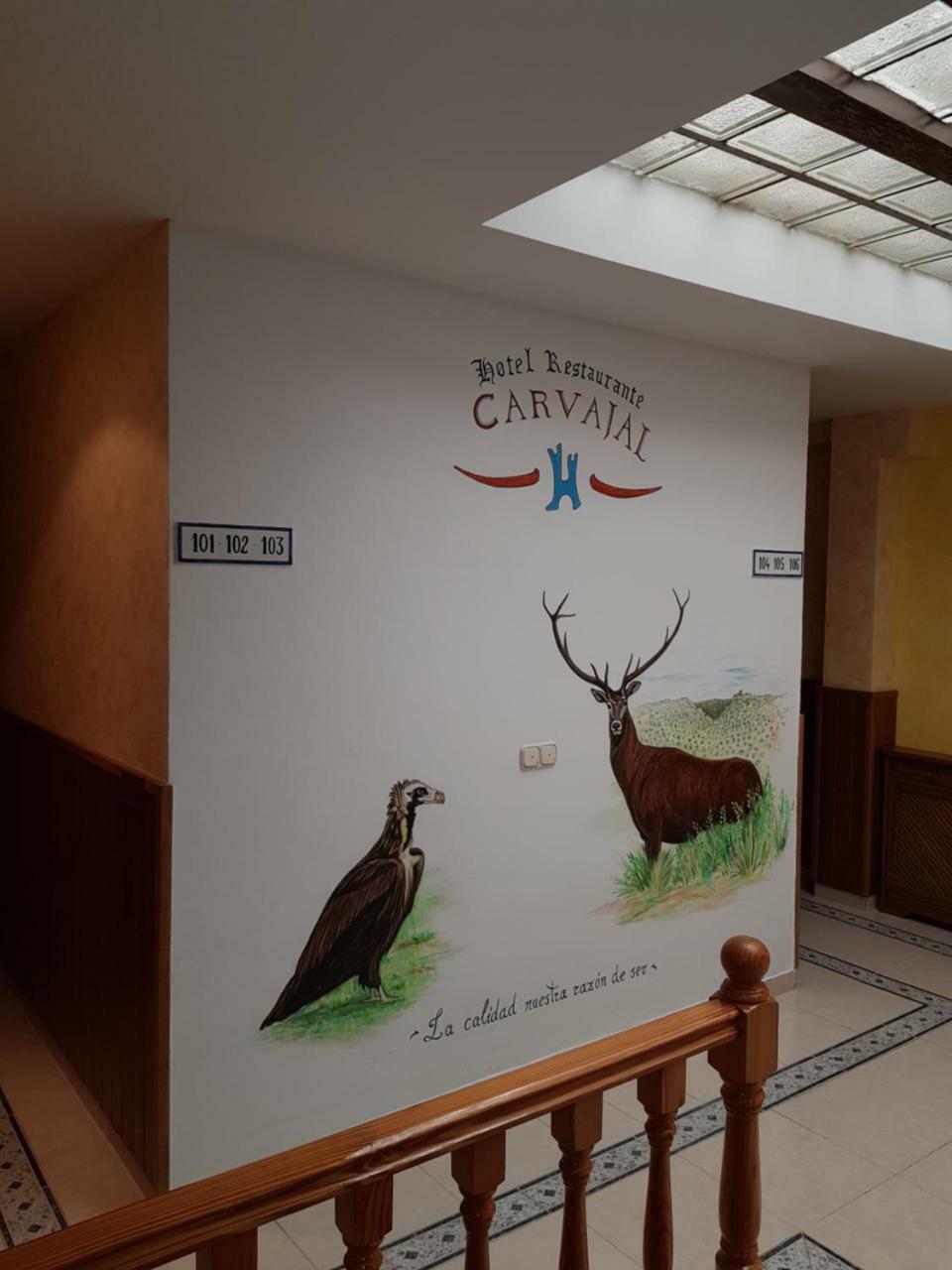 Hotel Carvajal Torrejón el Rubio Extérieur photo